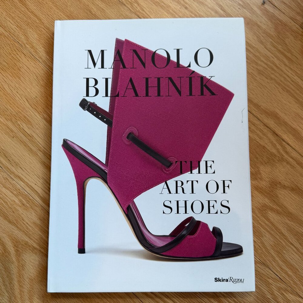Manolo Blahnik: The Art of Shoes | Like New | Hardcover | 128 Pages